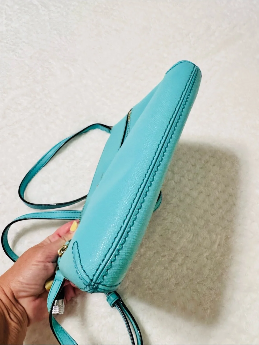 kate spade leather turquoise